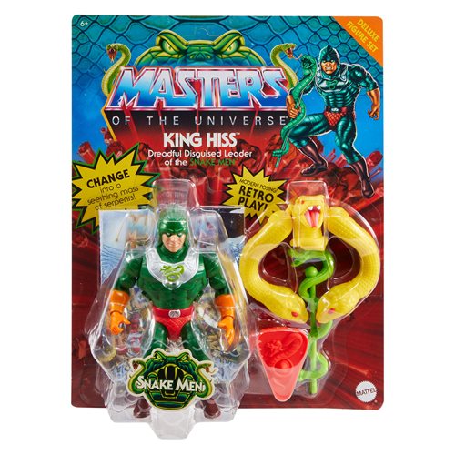 King Hiss - Masters of the Universe Origins Deluxe Figure Wave 6