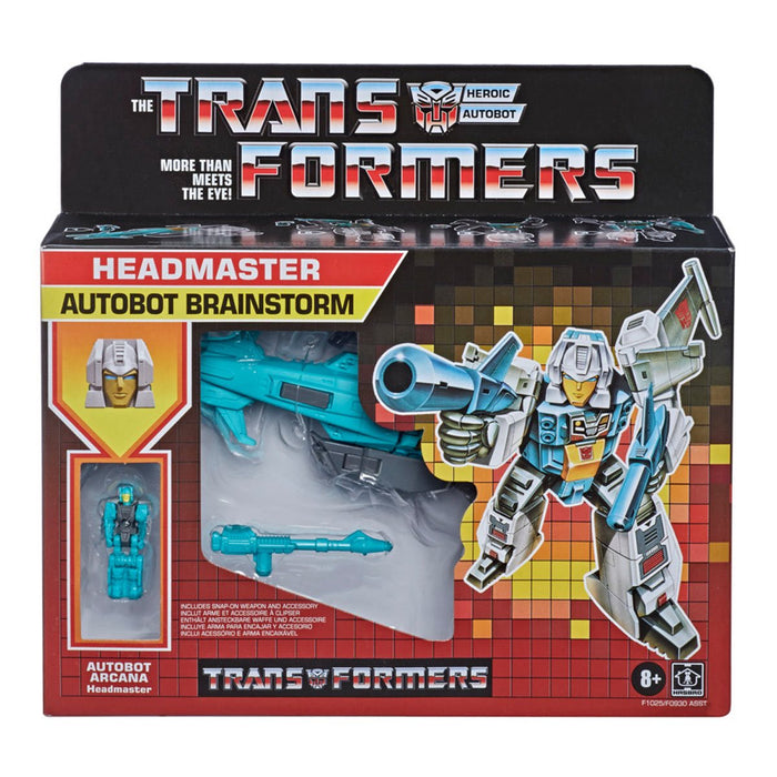 Brainstorm - Transformers Headmasters Deluxe Wave 1