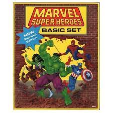Marvel Super Heroes Basic Set (incomplete)