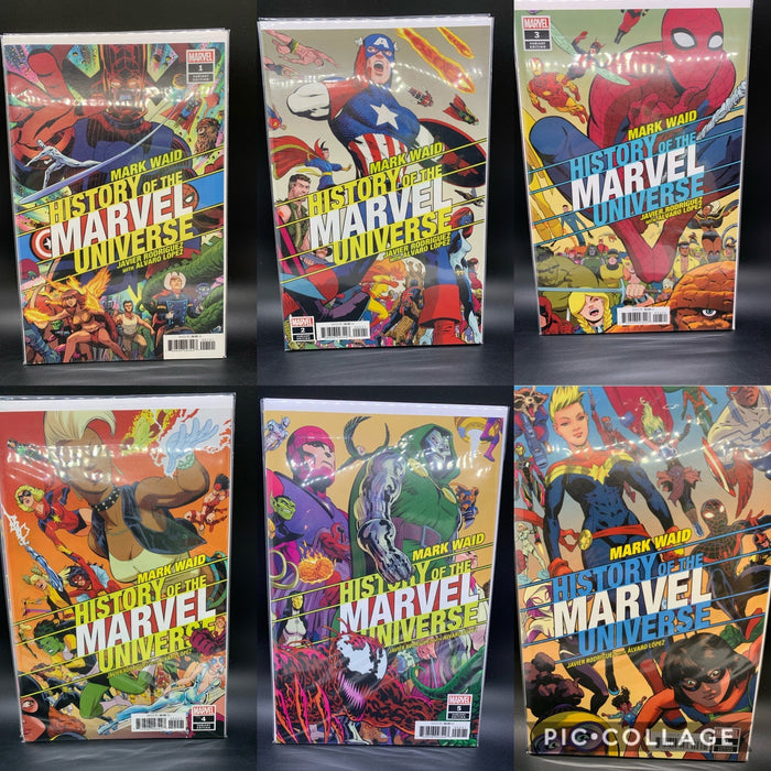 History Of Marvel Universe #1-6 (Variant Edition)