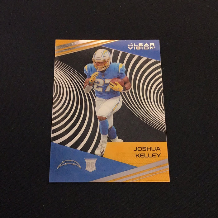 2020 Panini Clear Vision Rookies Blue #24 Joshua Kelley