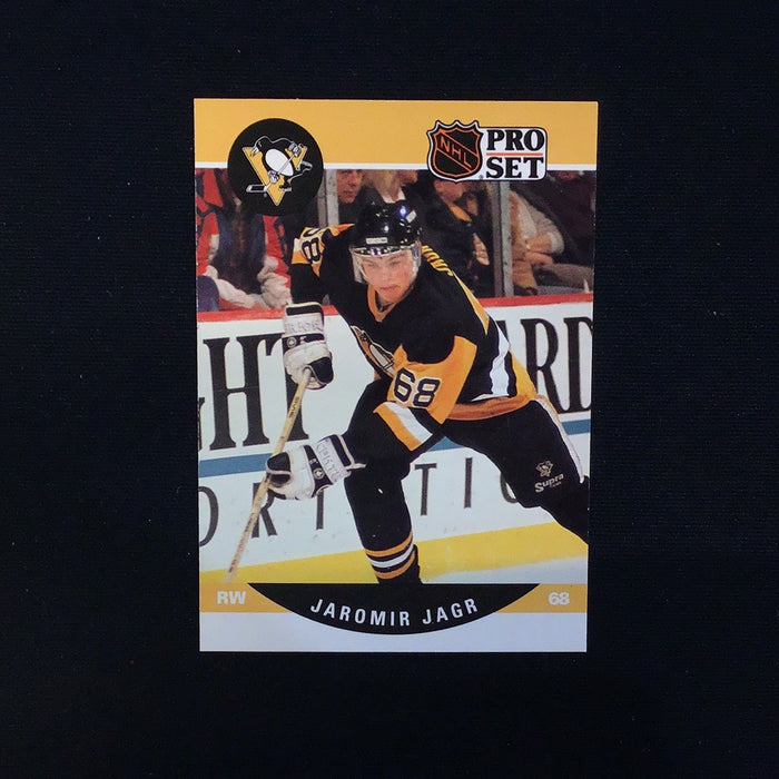 1990-91 Pro Set #632B Jaromir Jagr RC COR