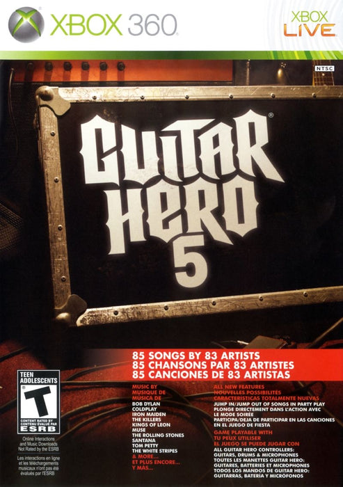 Guitar Hero 5 for Xbox 360