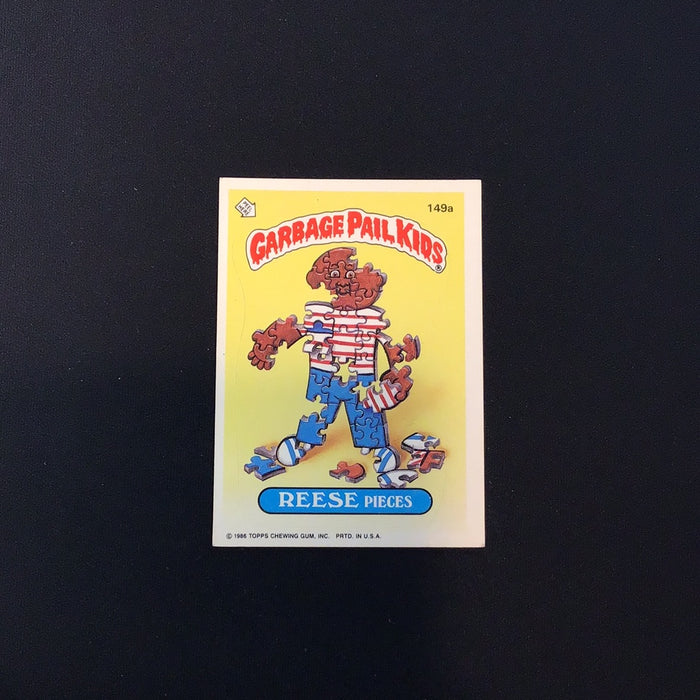 1986 Topps Garbage Pail Kids #149a Reese Pieces