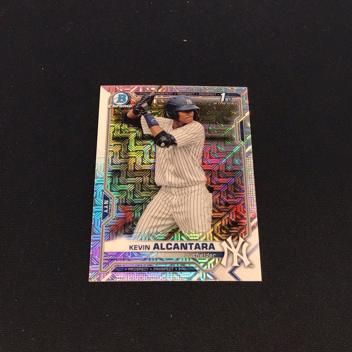 2021 Bowman Chrome Mega Box Prospects Refractors #BCP97 Kevin Alcantara