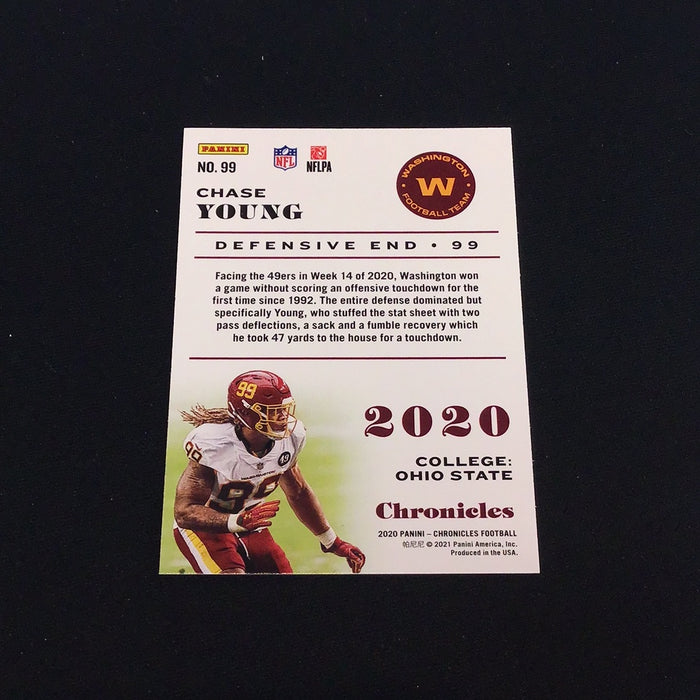 2020 Panini Chronicles #99 Chase Young RC