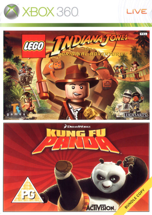 LEGO Indiana Jones and Kung Fu Panda Combo for Xbox 360