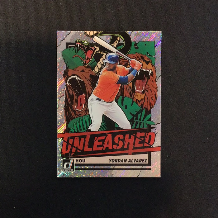 2021 Donruss Unleashed Rapture #1 Yordan Alvarez