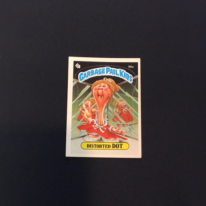 1986 Topps Garbage Pail Kids #96a Distorted Dot