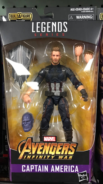 Captain America - Avengers Inifity War Marvel Legends Wave 1 (Thanos BAF)