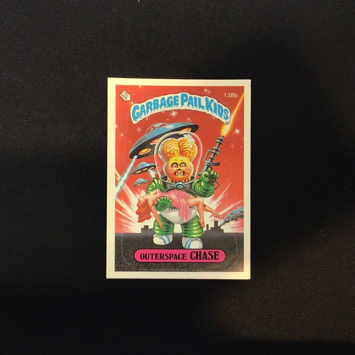 1986 Topps Garbage Pail Kids #138b Outerspace Chase