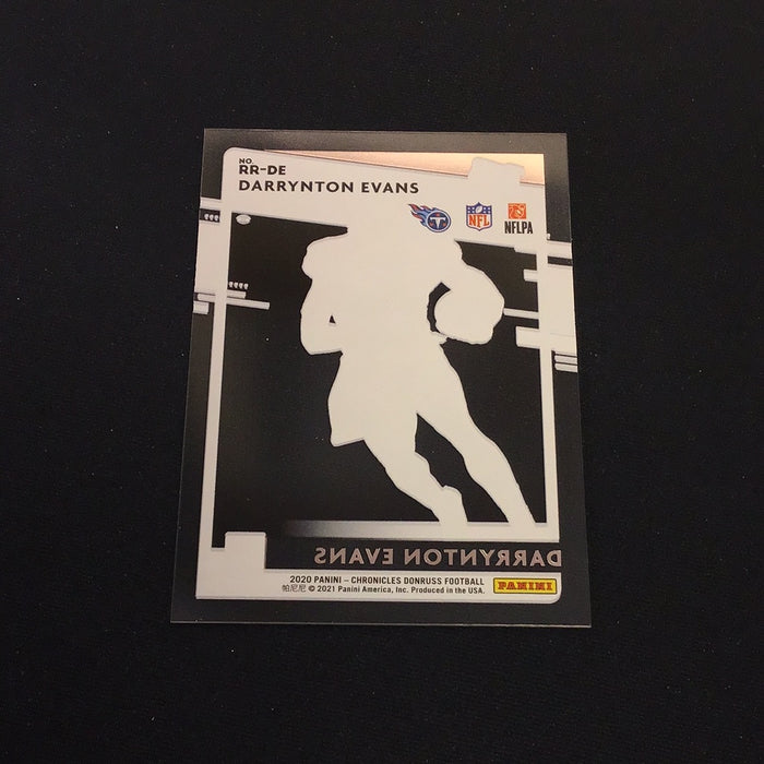 2020 Donruss Clearly Rated Rookies #33 Darrynton Evans