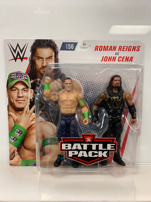 Roman Reigns vs John Cena - WWE Battle Pack Series 56
