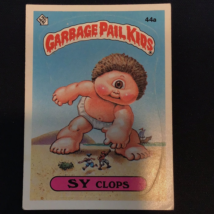 1985 Topps Garbage Pail Kids #44a Sy Clops