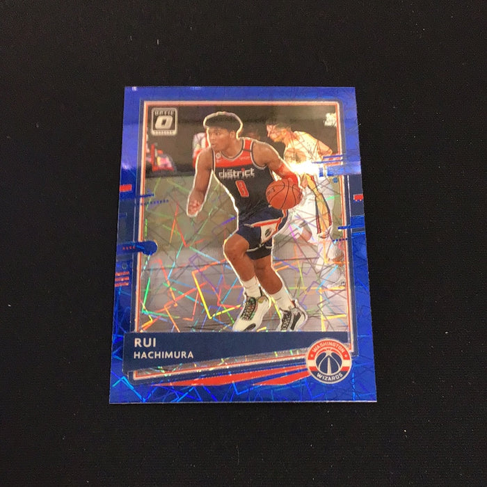 2020-21 Donruss Optic Blue Velocity #67 Rui Hachimura