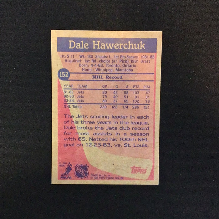 1984-85 Topps #152 Dale Hawerchuk