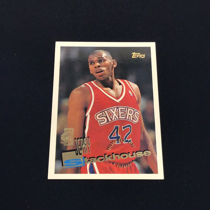 1995-96 Topps #229 Jerry Stackhouse RC