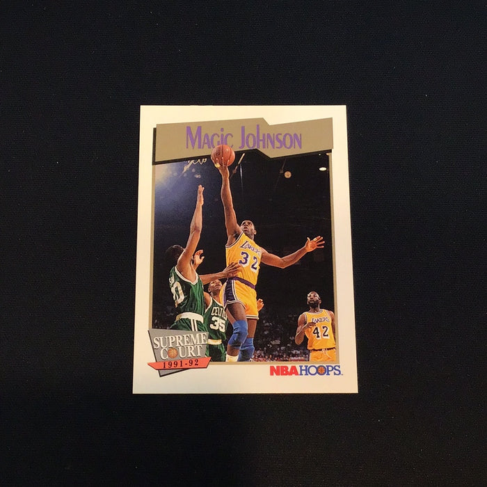 1991-92 Hoops #473 Magic Johnson SC