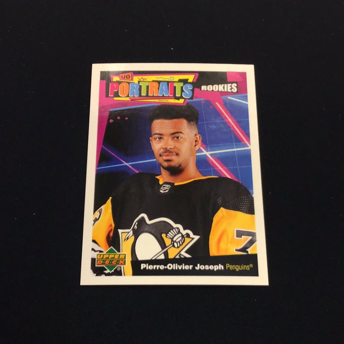 2020-21 Upper Deck UD Portraits #P69 Pierre-Olivier Joseph