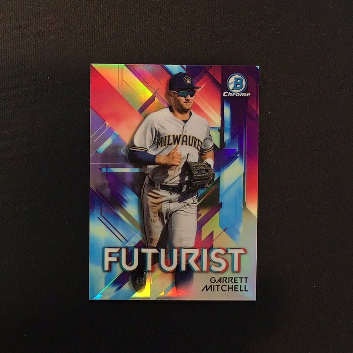 2021 Bowman Chrome Futurist Refractors #FUTGM Garrett Mitchell