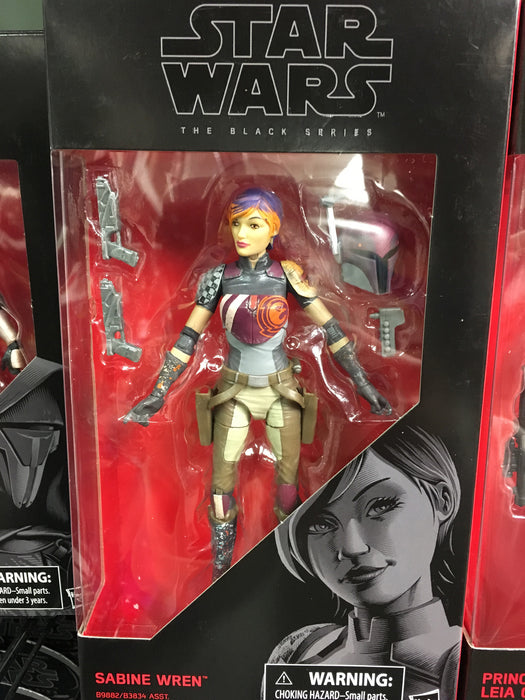 Sabine Wren Rebels - Star Wars Black 6" Wave 9