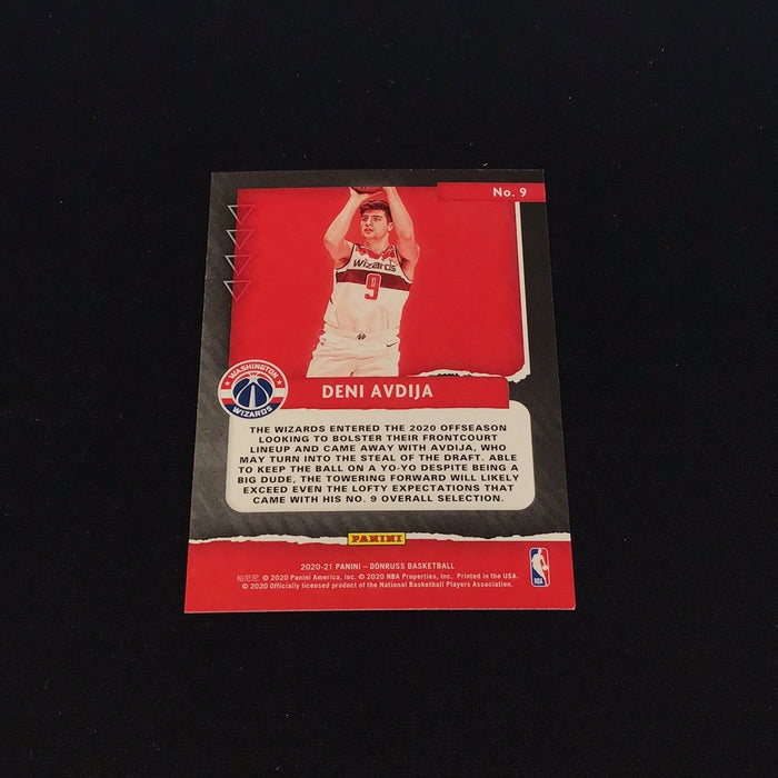 2020-21 Donruss Great X-Pectations #9 Deni Avdija