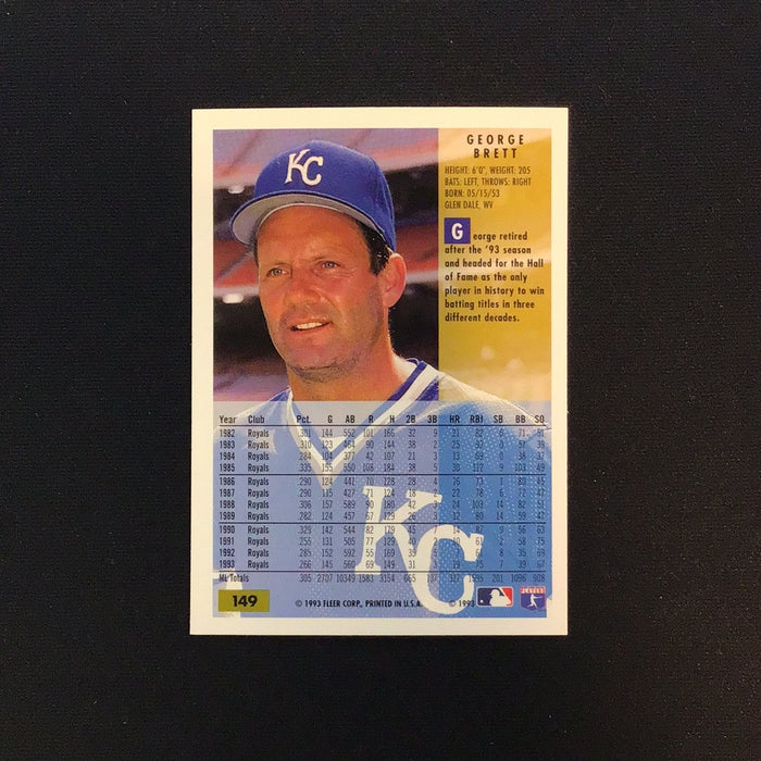 1994 Fleer #149 George Brett