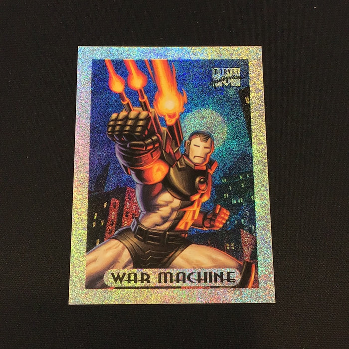 1994 Fleer Marvel Masterpieces Holofoil Silver #10 War Machine