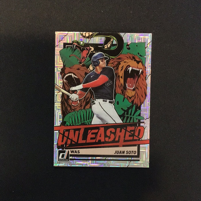 2021 Donruss Unleashed Vector #14 Juan Soto