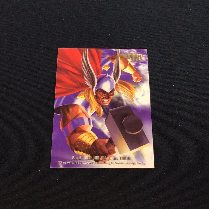 1995 Flair Marvel Annual PowerBlast #20 Thor