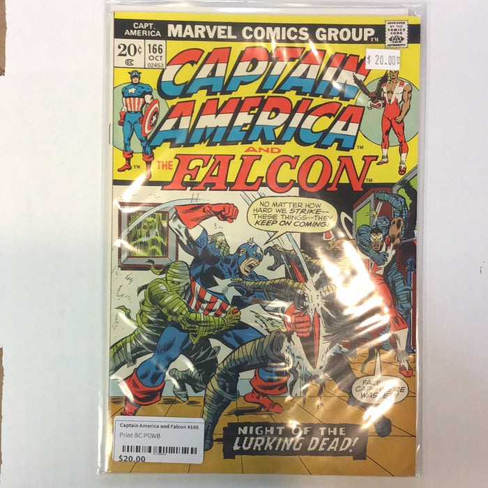 Captain America and Falcon #166