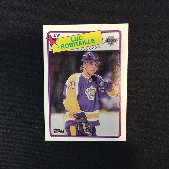 1988-89 Topps #124 Luc Robitaille DP