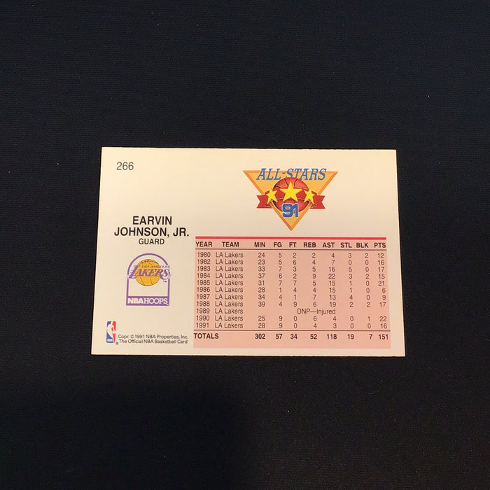 1991-92 Hoops #266 Magic Johnson AS