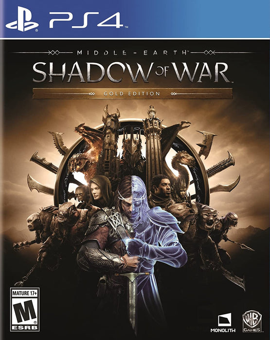 Middle Earth: Shadow of War Gold Edition for Playstaion 4