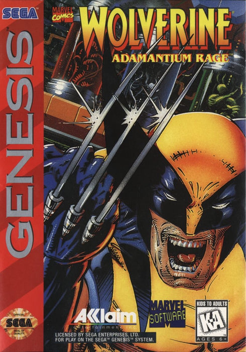 Wolverine Adamantium Rage