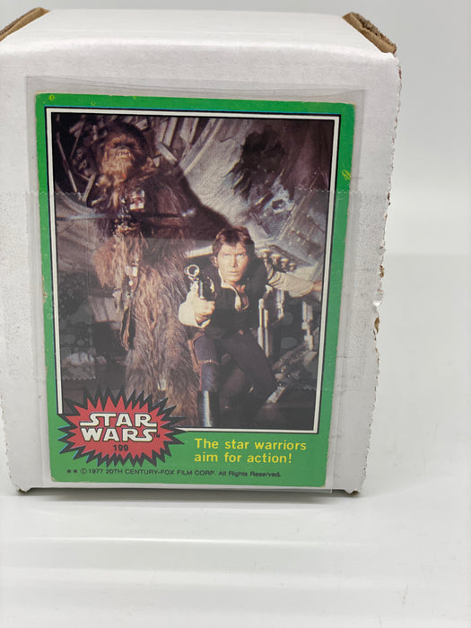 1977 Star Wars Series 4 (Green, 66 Card Set with #207 Error Card)