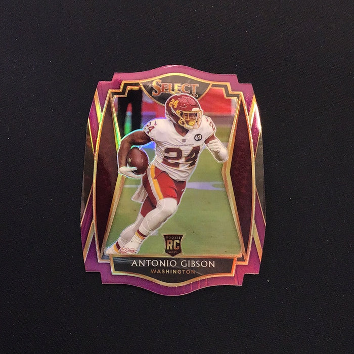 2020 Select Prizm Purple Die Cut #172 Antonio Gibson