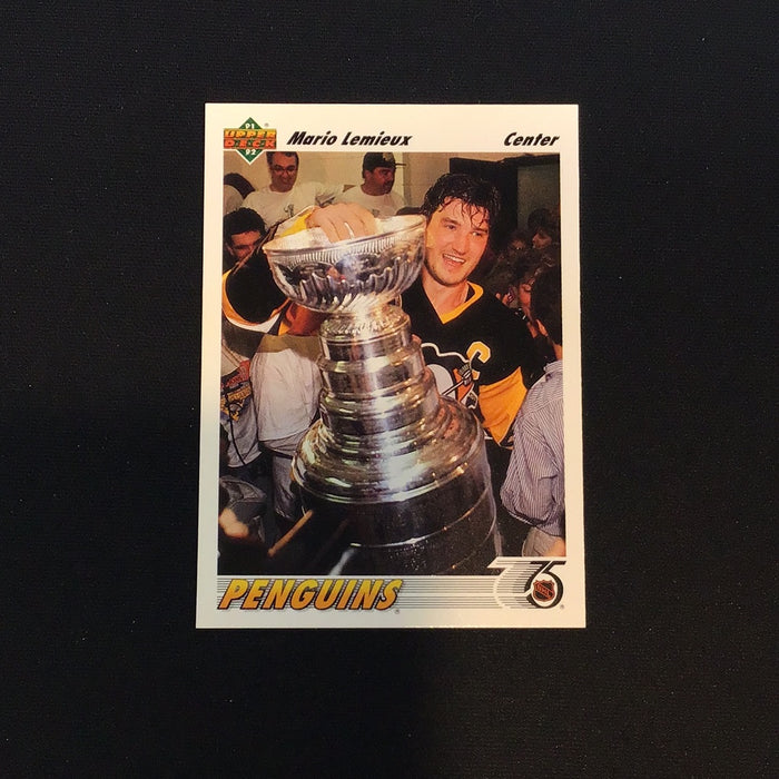 1991-92 Upper Deck #156 Mario Lemieux