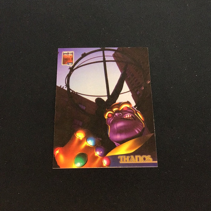 1997 Fleer SkyBox Marvel Premium QFX #44 Thanos