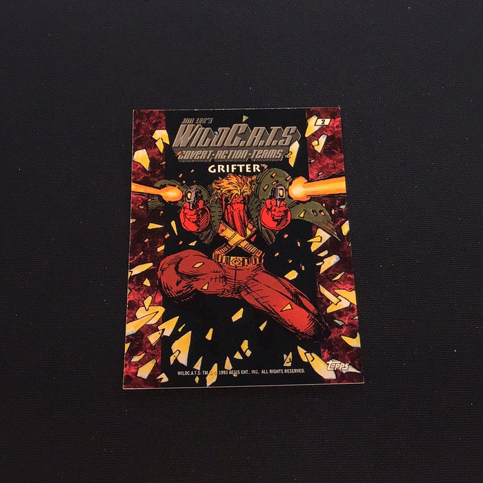 1993 Topps WildCATs Prism #2 Grifter