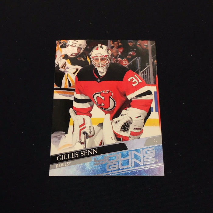 2020-21 Upper Deck #453 Gilles Senn YG RC