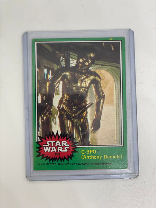1977 Star Wars New Hope C-3PO (ERR Obscene Card)