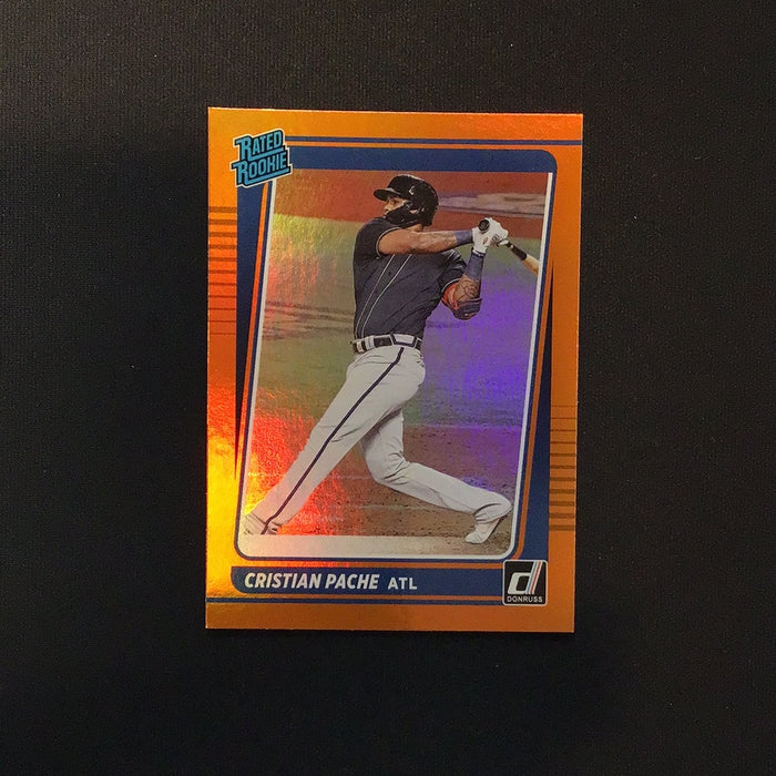 2021 Donruss Holo Orange #31 Cristian Pache RR