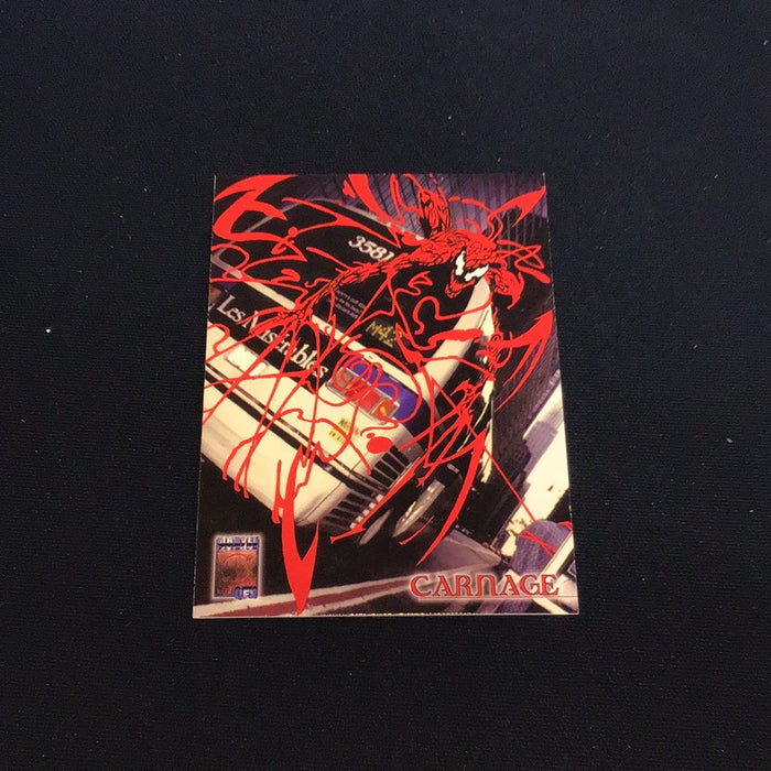 1997 Fleer SkyBox Marvel Premium QFX #6 Carnage