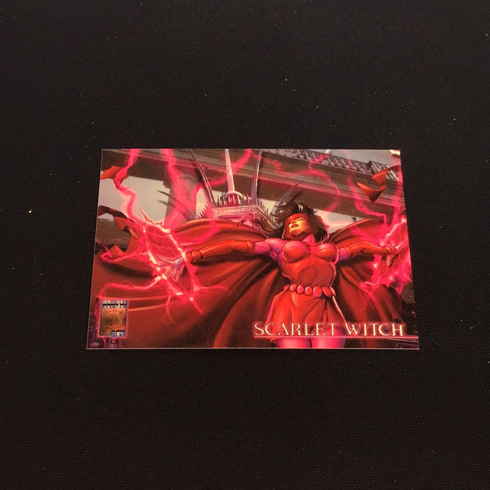 1997 Fleer SkyBox Marvel Premium QFX #60 Scarlet Witch