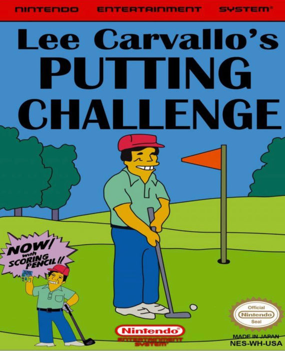 Lee Carvallo’s Putting Challenge
