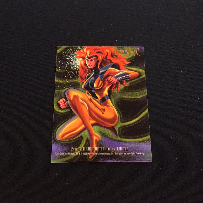 1995 Flair Marvel Annual PowerBlast #7 Jean Grey