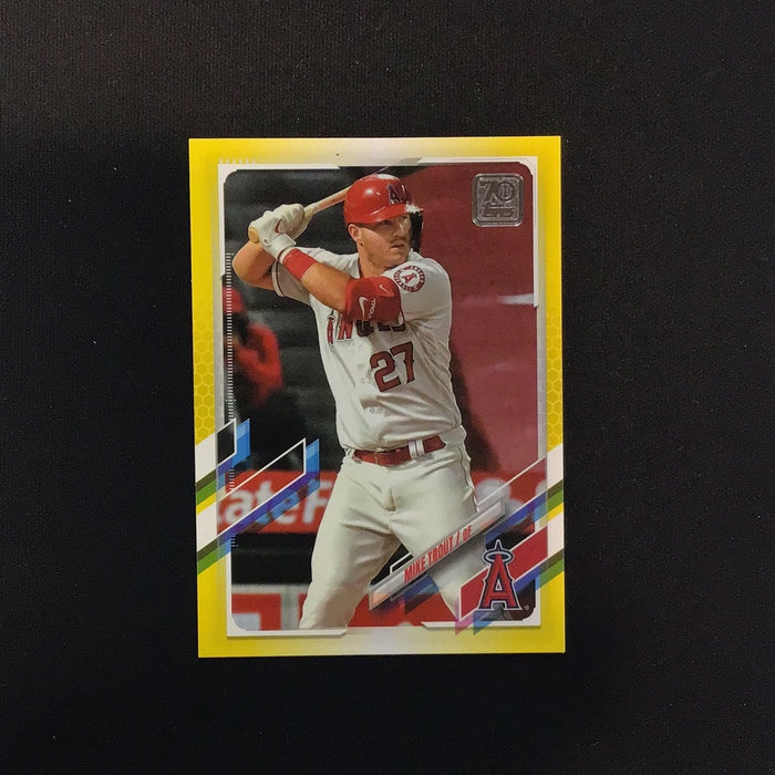 2021 Topps Walgreens Yellow #27 Mike Trout