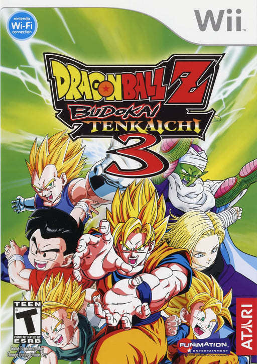 Dragon Ball Z Budokai Tenkaichi 3 for Wii