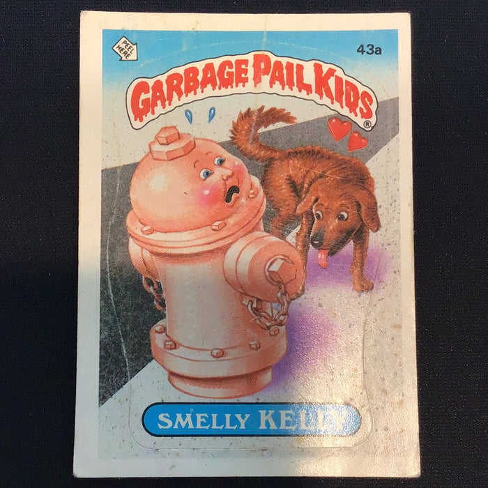 1985 Topps Garbage Pail Kids #43a Smelly Kelly